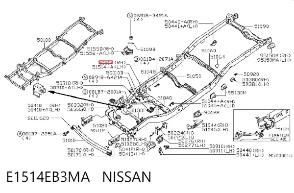  E1514EB3MA Nissan/Infiniti