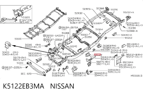  K5122EB3MA Nissan/Infiniti