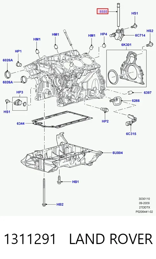 1311291 Land Rover