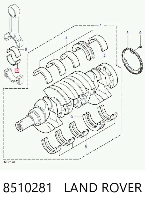  8510281 Land Rover