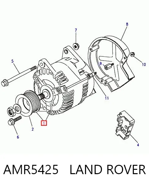 Alternador AMR5425 Land Rover