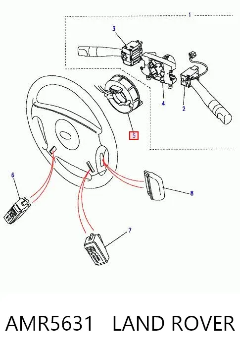 Anillo AIRBAG Land Rover Range Rover II