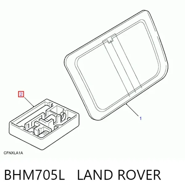 Sellador adhesivo para cristales BHM705L Land Rover