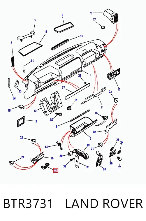  BTR3731 Land Rover