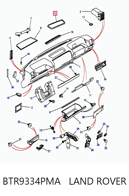  BTR9334PMA Land Rover