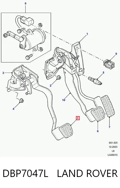  DBP7047L Land Rover
