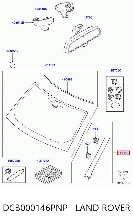 DCB000146PNP Land Rover
