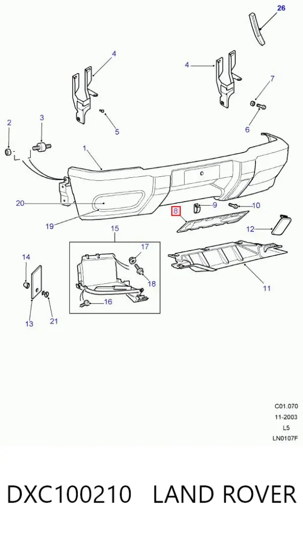  DXC100210 Land Rover