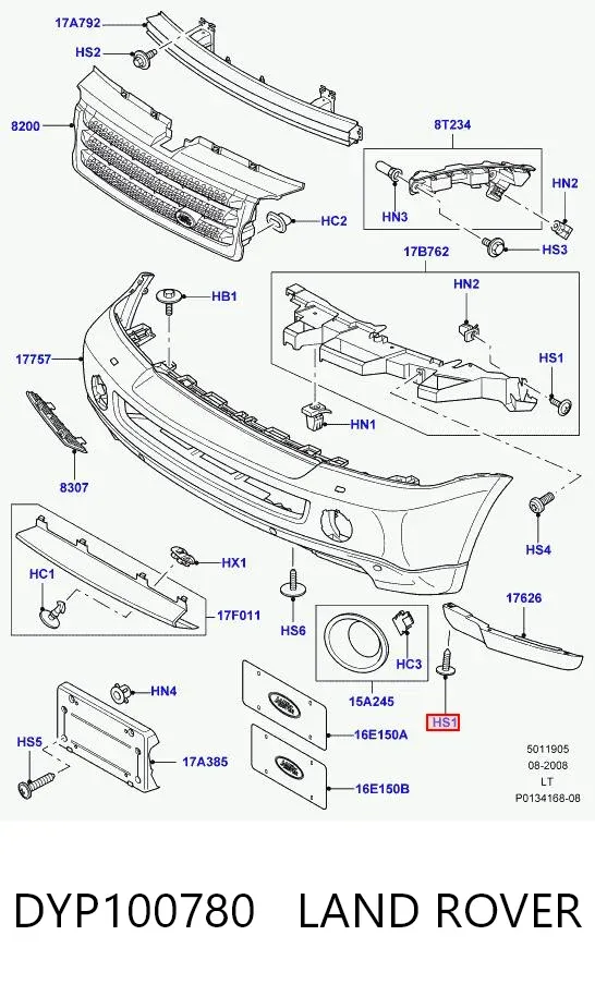  DYP100780 Land Rover