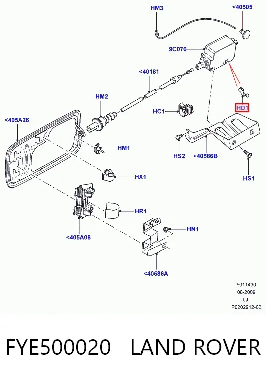  FYE500020 Land Rover