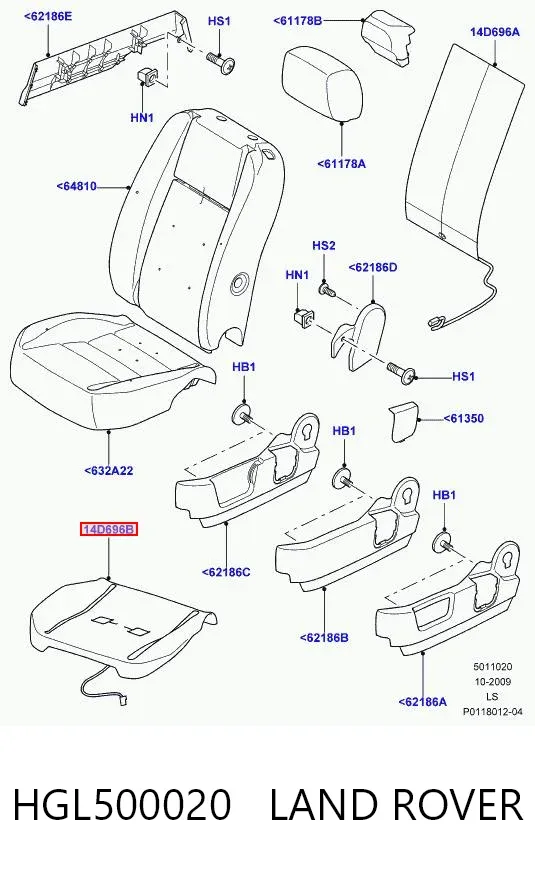 HGL500020 Land Rover