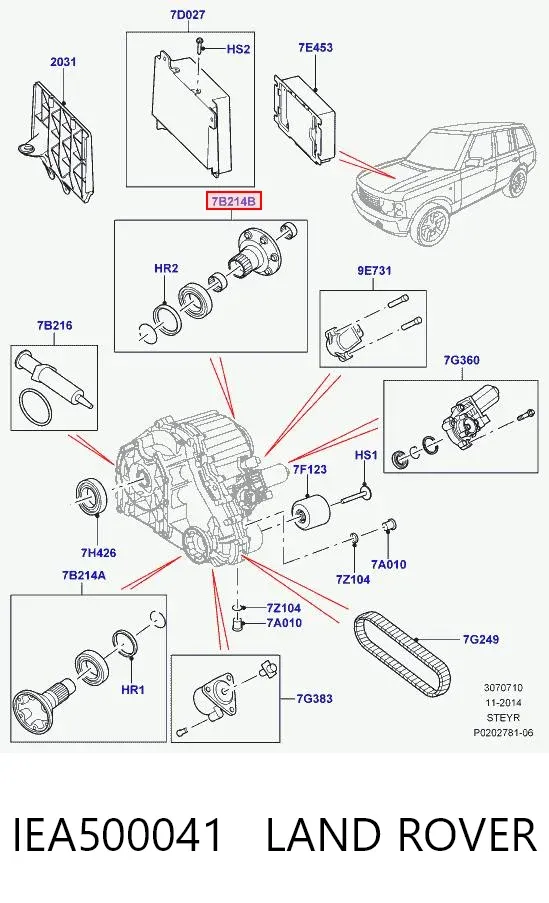  IEA500041 Land Rover