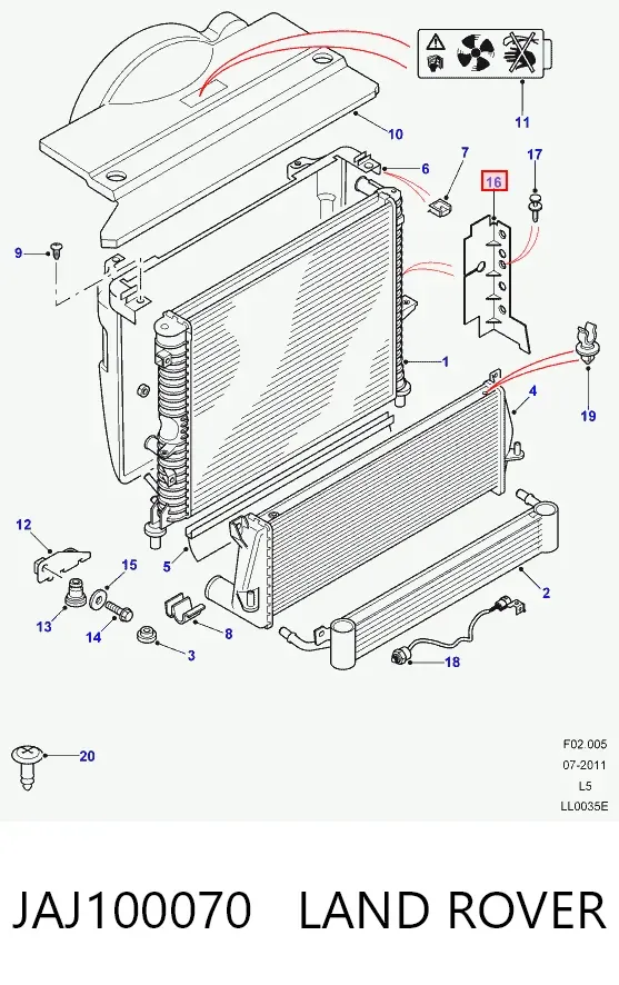  JAJ100070 Land Rover