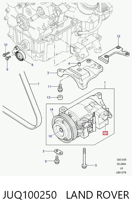  JUQ100250 Land Rover