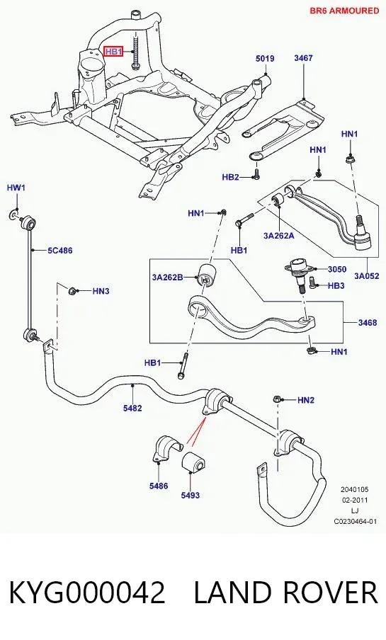  KYG000042 Land Rover