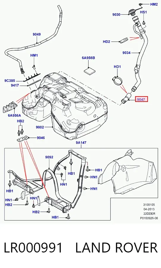  LR000991 Land Rover