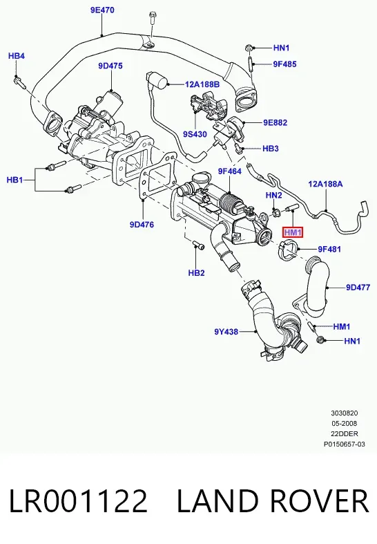  LR001122 Land Rover