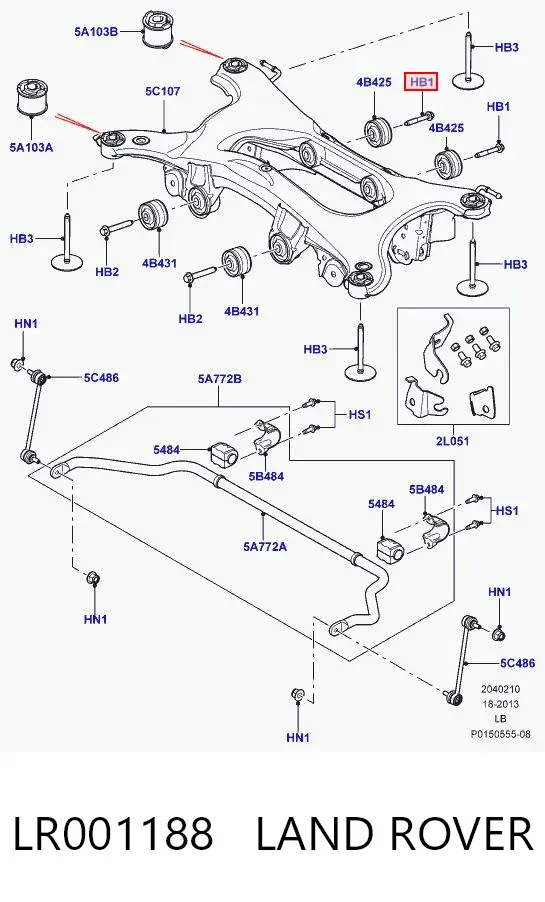  LR001188 Land Rover