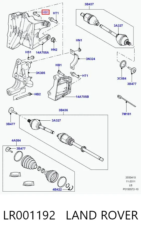  LR001192 Land Rover