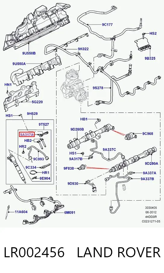  LR002456 Land Rover
