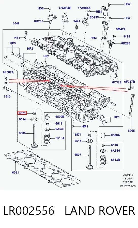 Retenes de válvulas Citroen C4 I