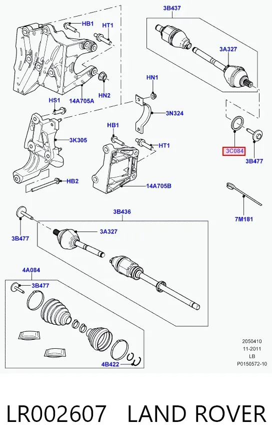  LR002607 Land Rover