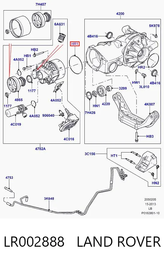 Embrague Haldex LR002888 Land Rover