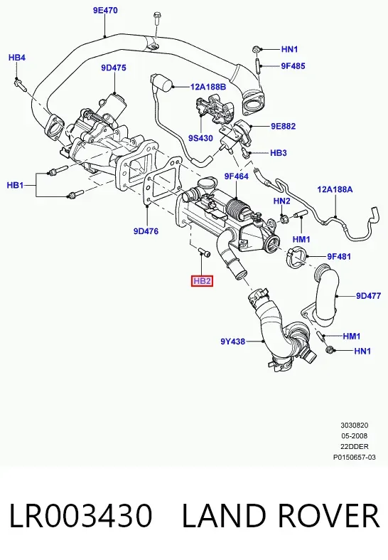  LR003430 Land Rover