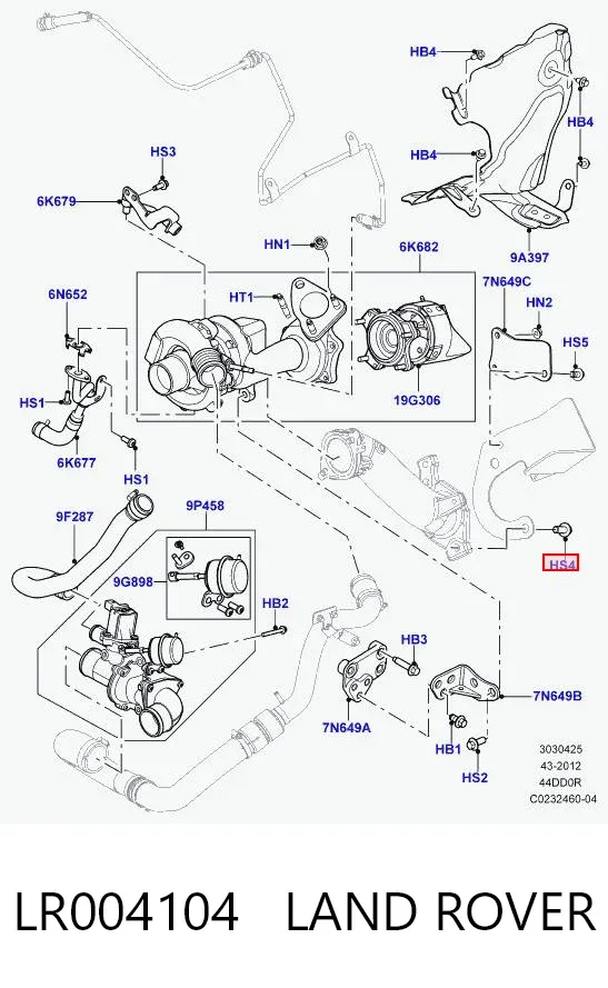  LR004104 Land Rover
