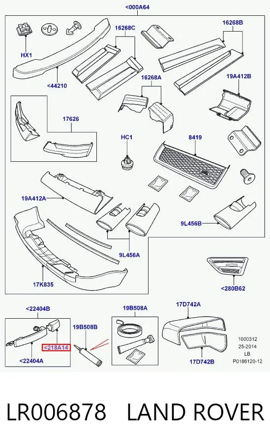  LR006878 Land Rover