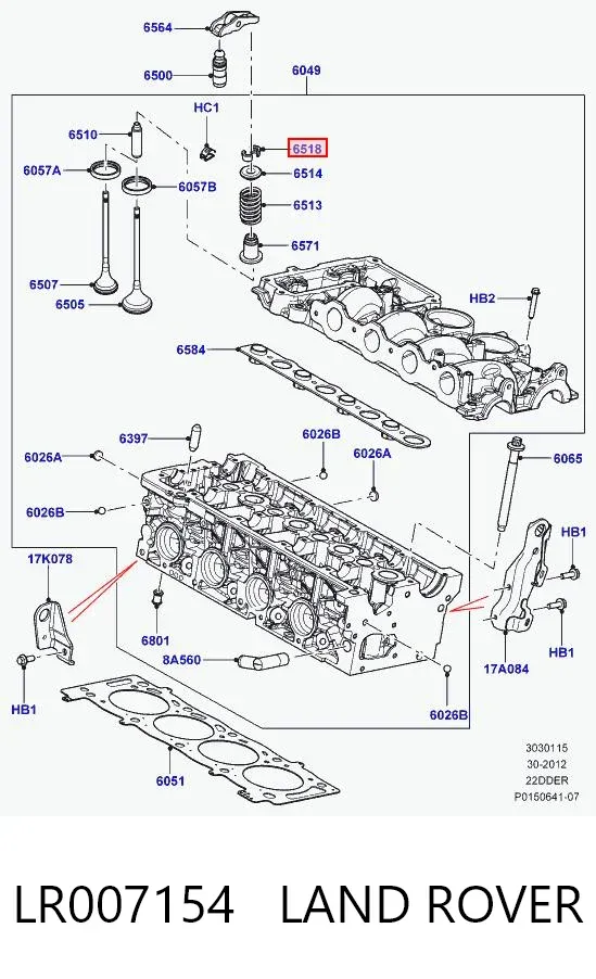  LR007154 Land Rover