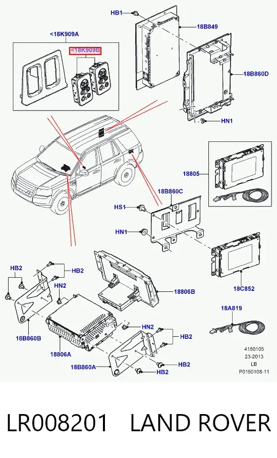  LR008201 Land Rover
