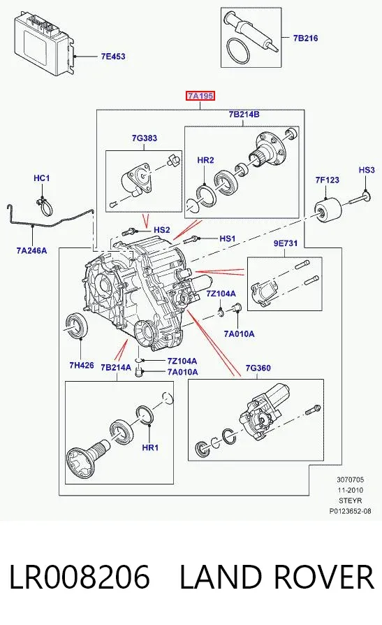  LR008206 Land Rover