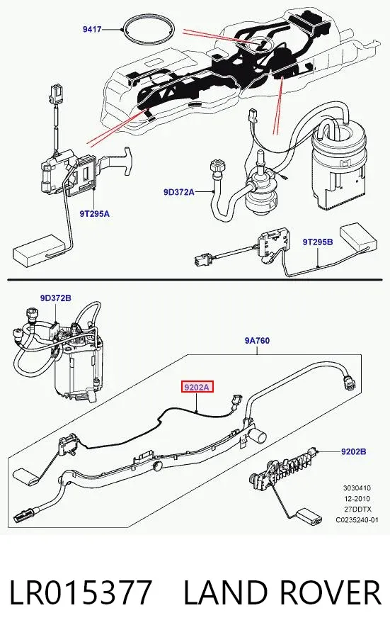  LR015377 Land Rover
