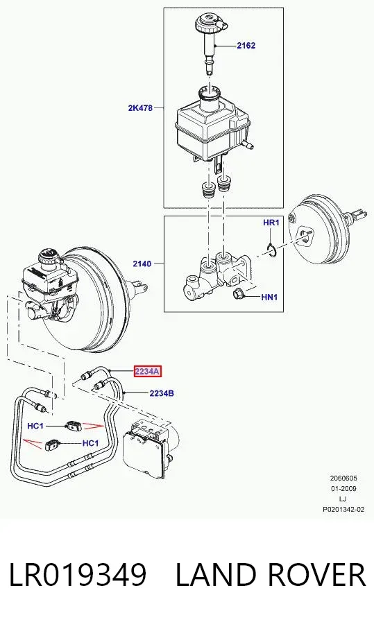  LR019349 Land Rover