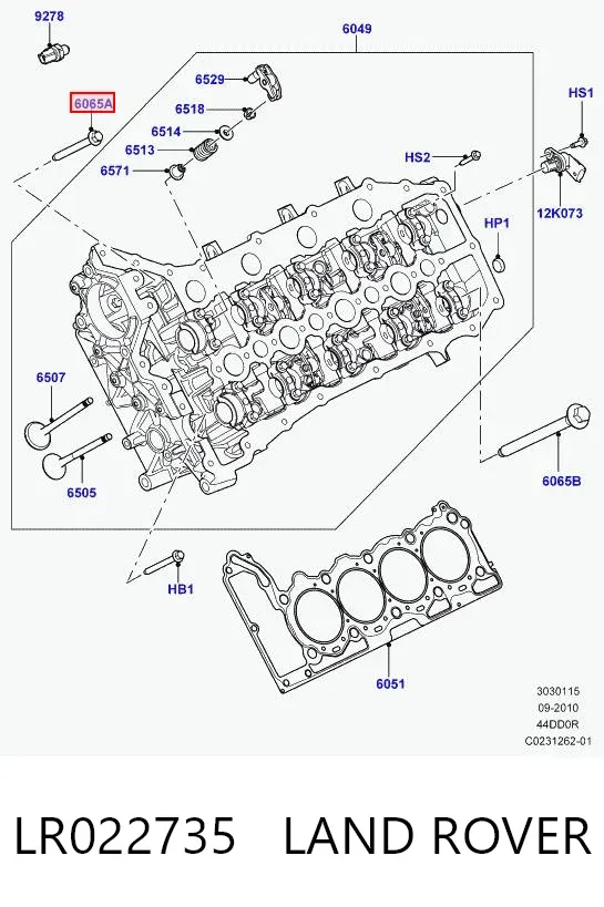  LR022735 Land Rover
