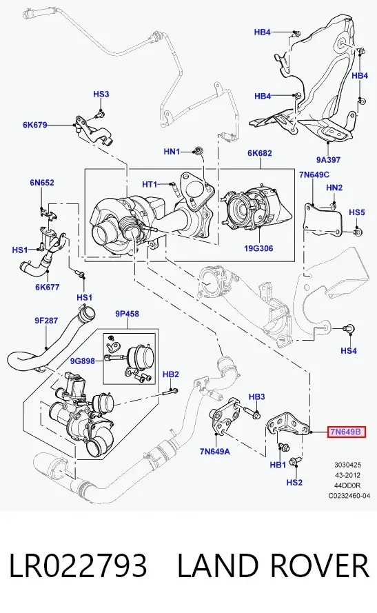  LR022793 Land Rover