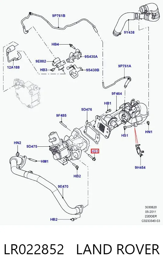  LR022852 Land Rover