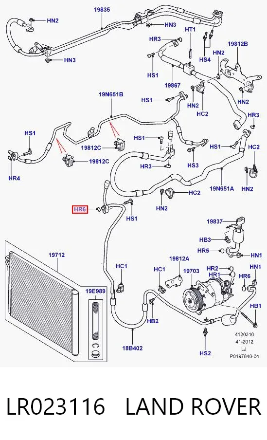  LR023116 Land Rover