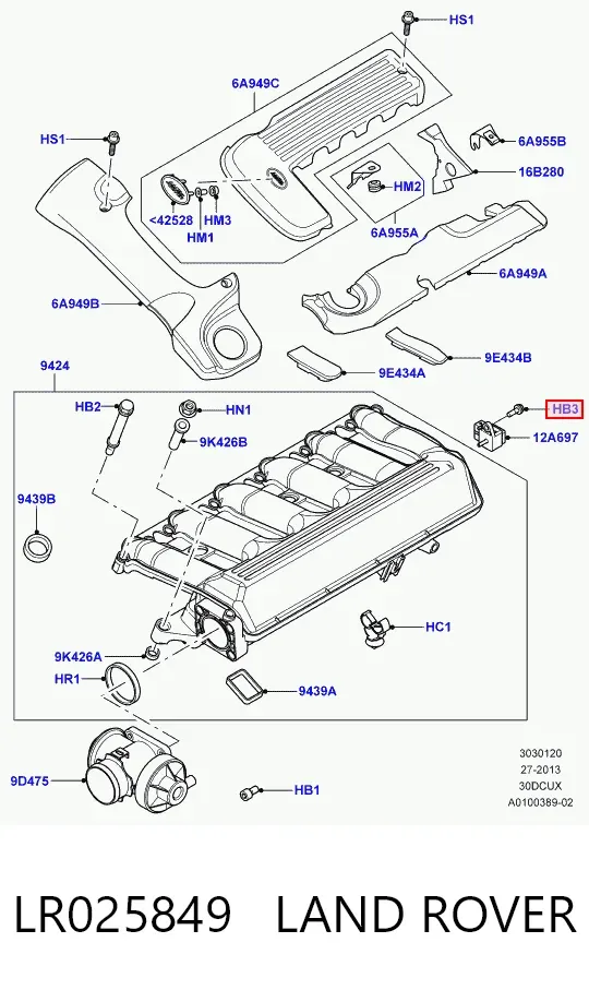  LR025849 Land Rover