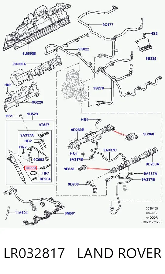  LR032817 Land Rover