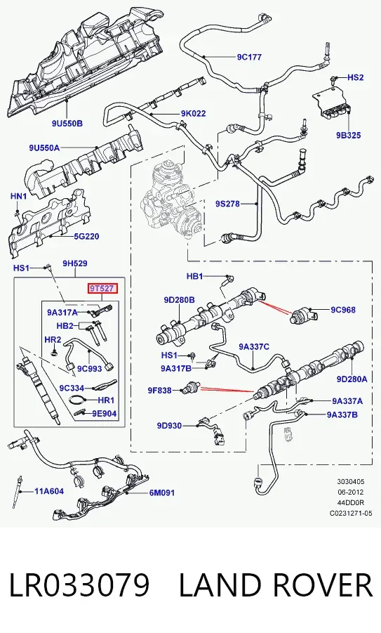  LR033079 Land Rover
