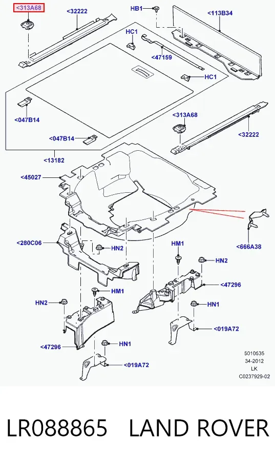  LR088865 Land Rover