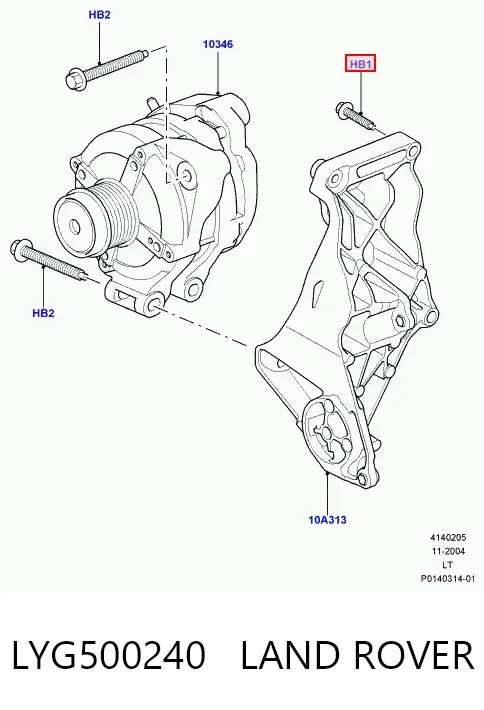  LYG500240 Land Rover
