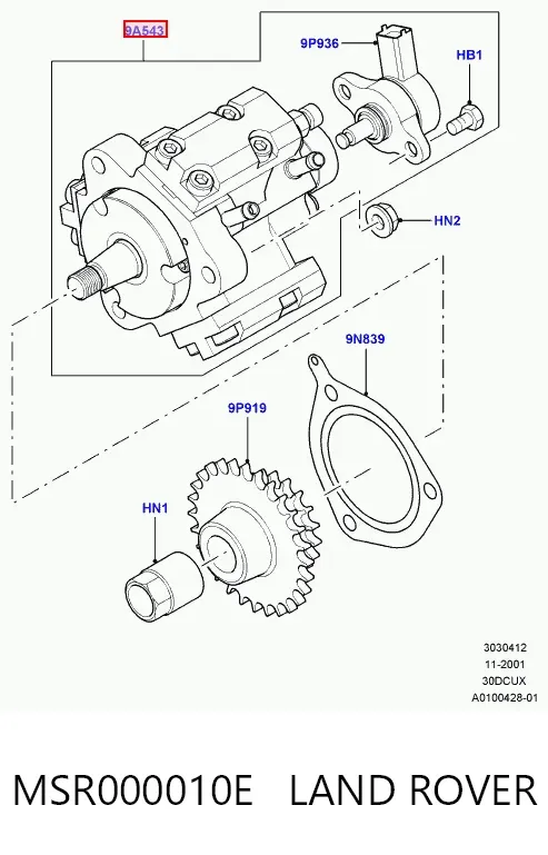  MSR000010E Land Rover