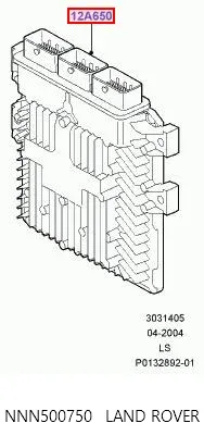 ECU NNN500750 Land Rover