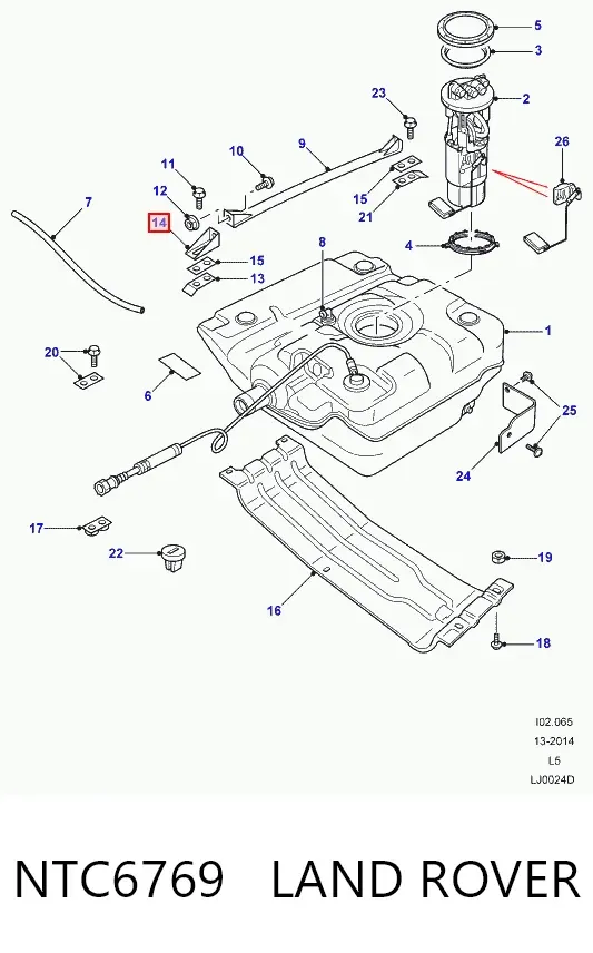  NTC6769 Land Rover