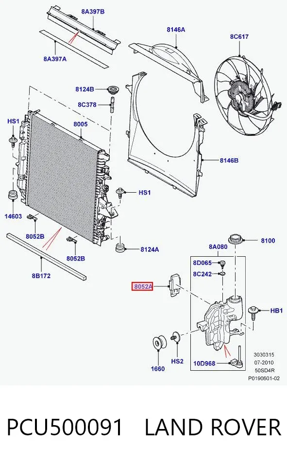  PCU500091 Land Rover