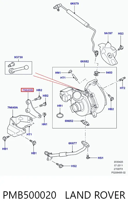  PMB500020 Land Rover