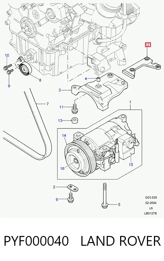  PYF000040 Land Rover